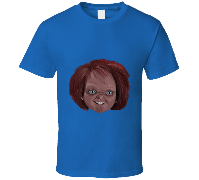 Child's Play Chucky Head T-shirt And Apparel 1