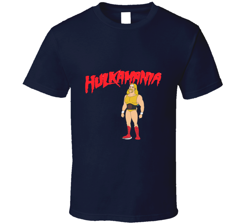 Hulk Hogan Animated T-shirt And Apparel 1