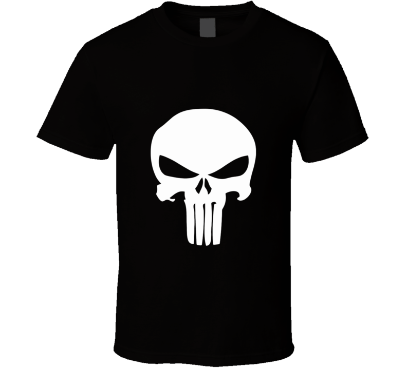 Marvel Punisher Logo T-shirt And Apparel 1