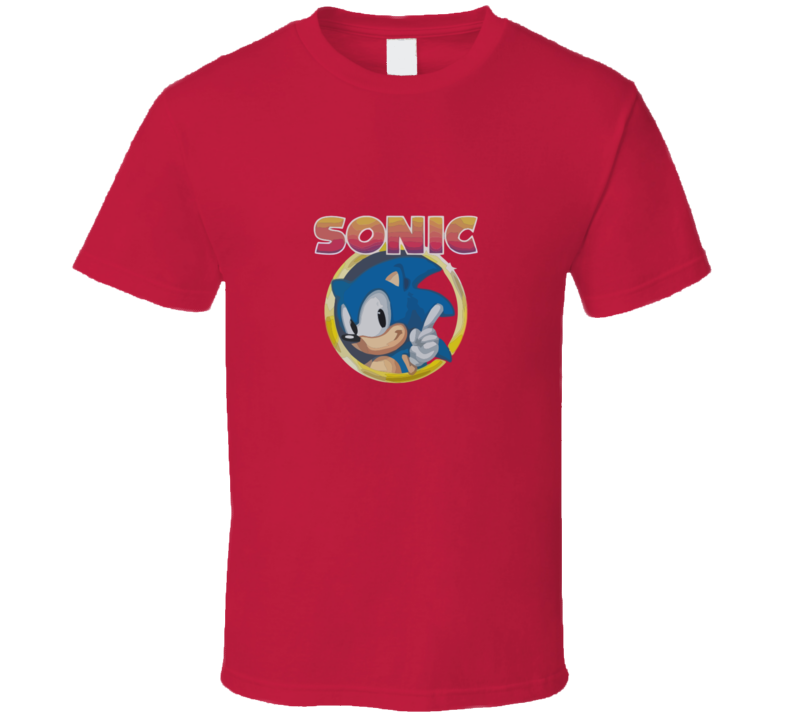 Sonic The Hedgehog Logo T-shirt And Apparel 1