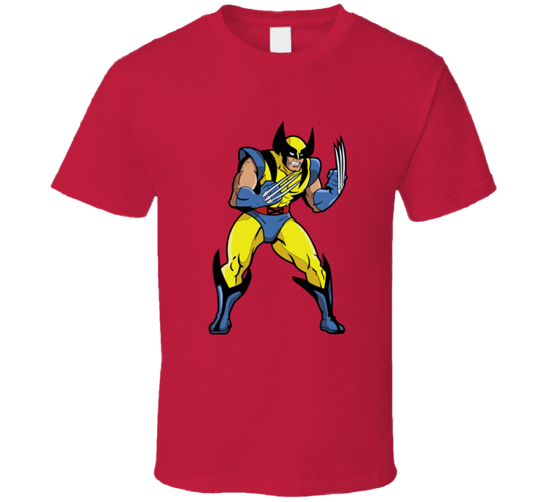 MARVEL X-men Wolverine Ready T-shirt And Apparel 1
