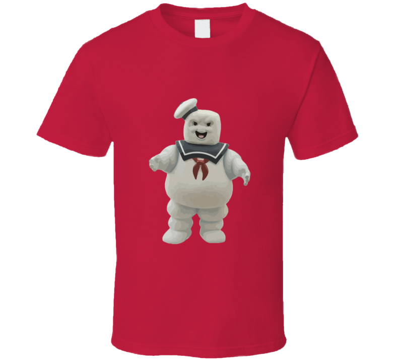 Ghostbusters Stay Puff Marshmallow Man T-shirt And Apparel 1
