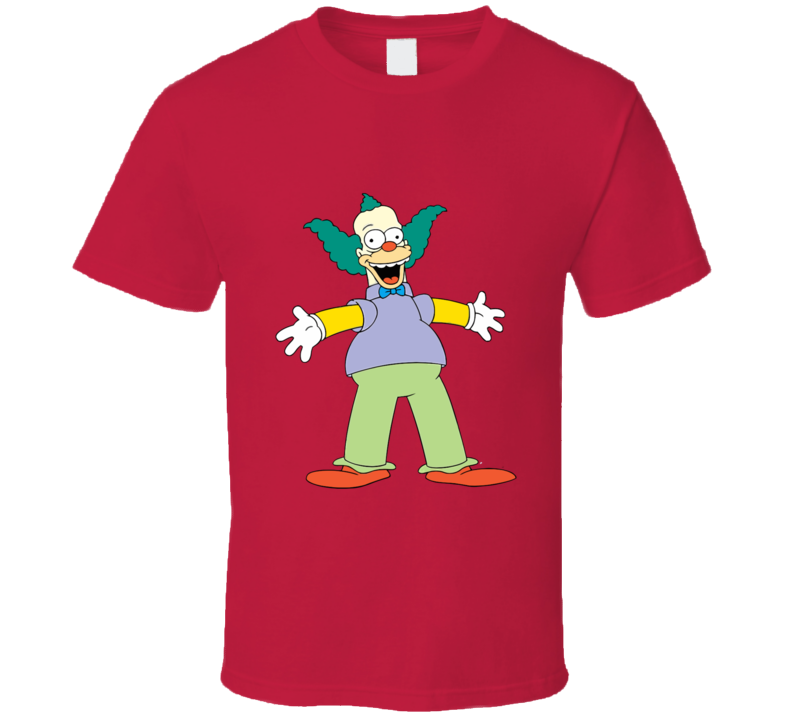 The Simpsons Krusty T-shirt And Apparel 1