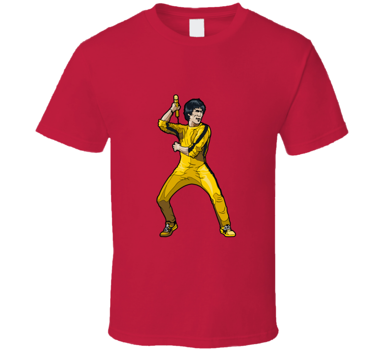 Bruce Lee Comic Style T-shirt And Apparel 1
