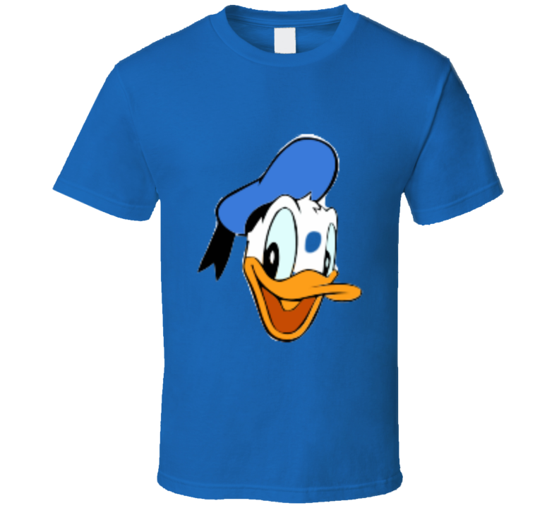 Disney Donald Duck Head T-shirt And Apparel 1