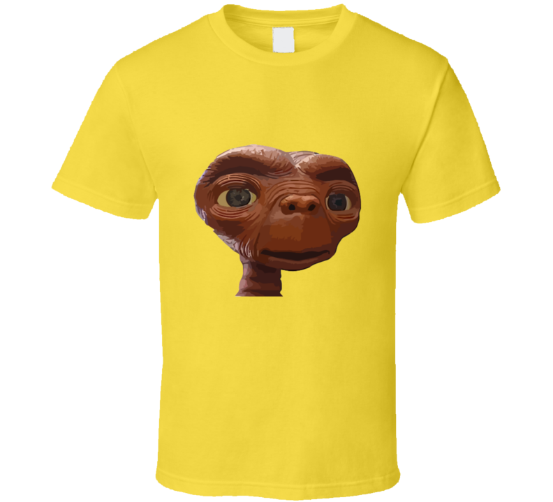 E.t. The Extra-terrestrial Head T-shirt And Apparel 1