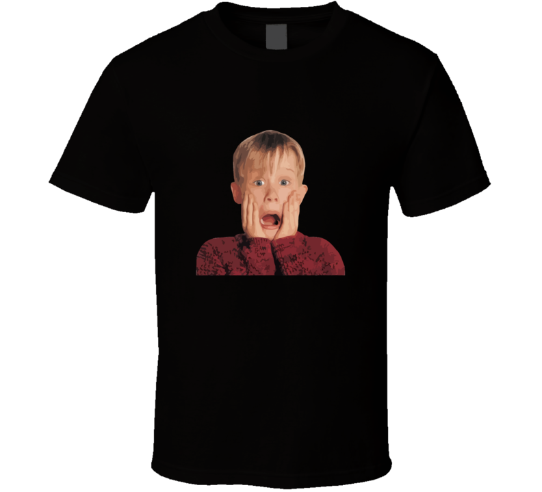 Home Alone Kevin Scream T-shirt And Apparel 1