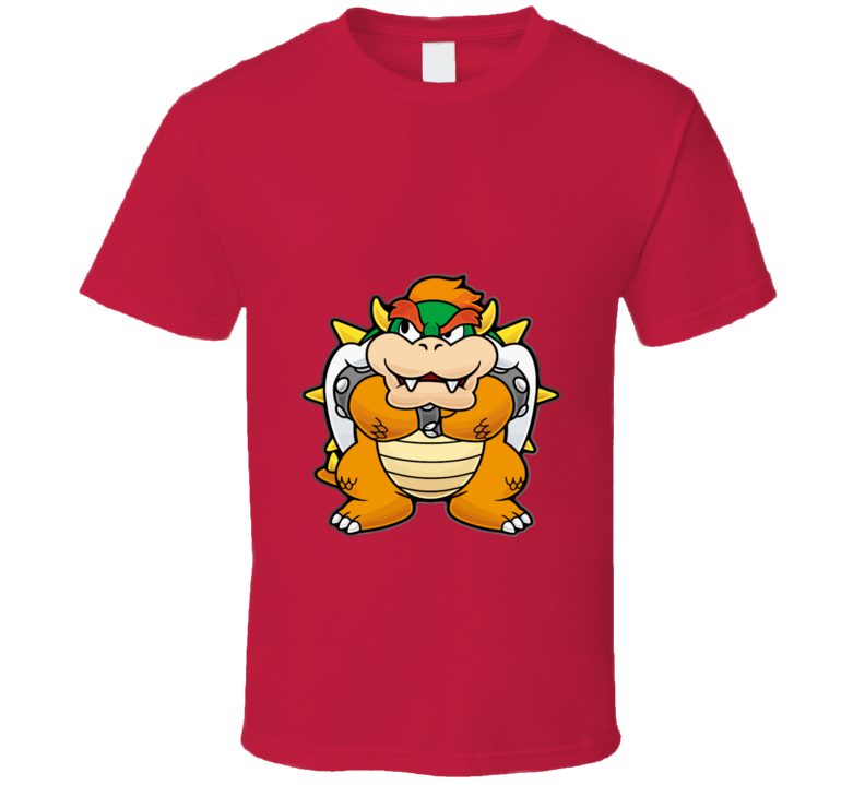 Mario Bros Bowser Boss T-shirt And Apparel 1