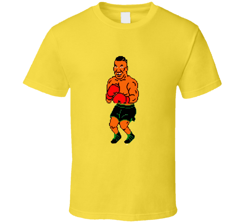 Mike Tyson Punch-out Video Game T-shirt And Apparel T Shirt 1