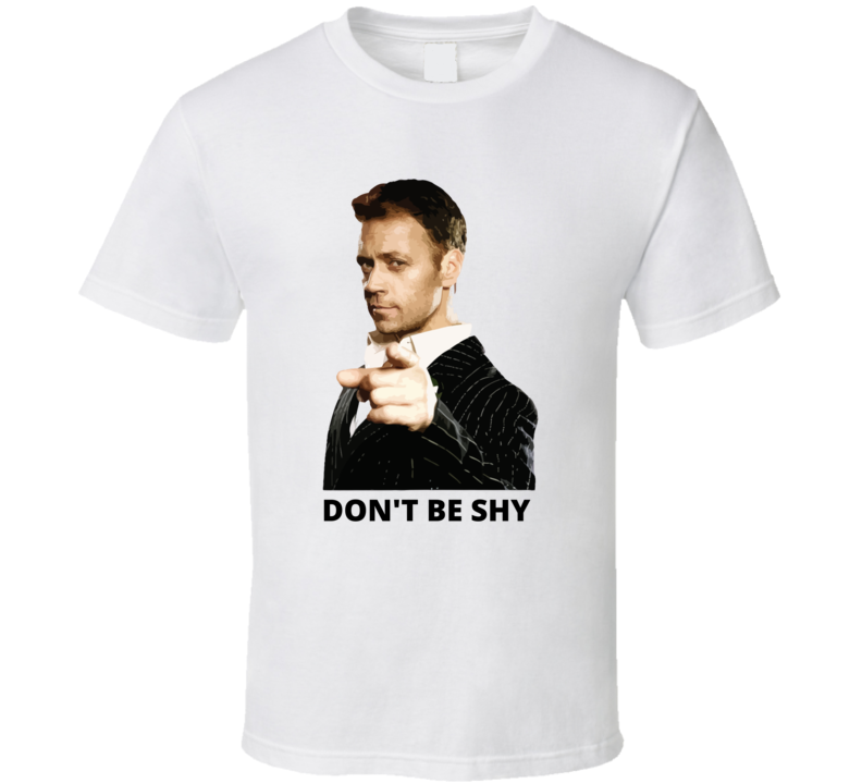 Rocco Siffredi Don't Be Shy T-shirt And Apparel White T Shirt 1