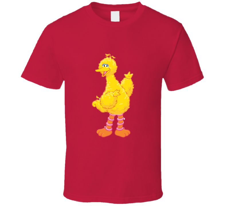 Sesame Street Big Bird Retro Style Vintage T-shirt And Apparel 1