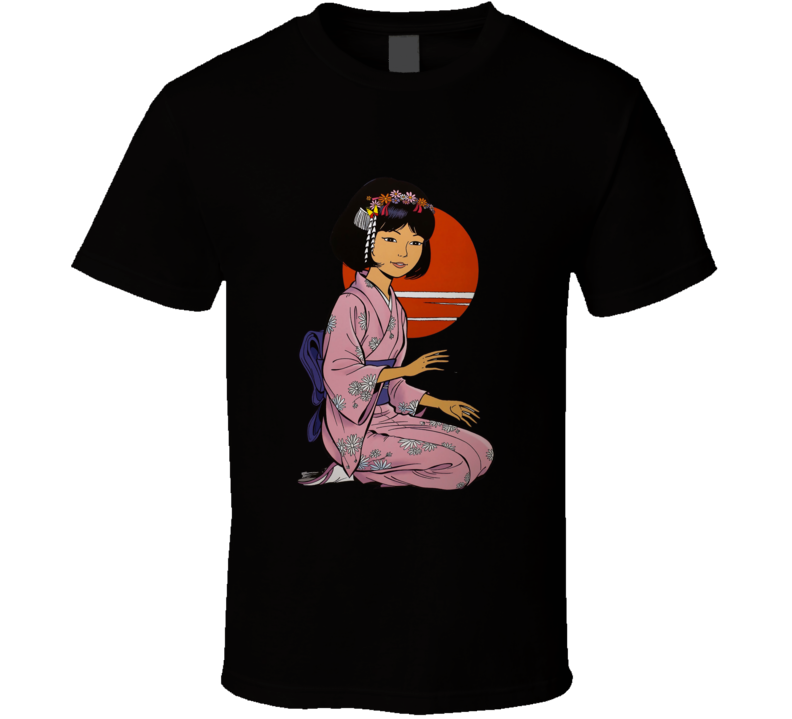 Yoko Tsuno Vintage Retro Style T-shirt And Apparel 1