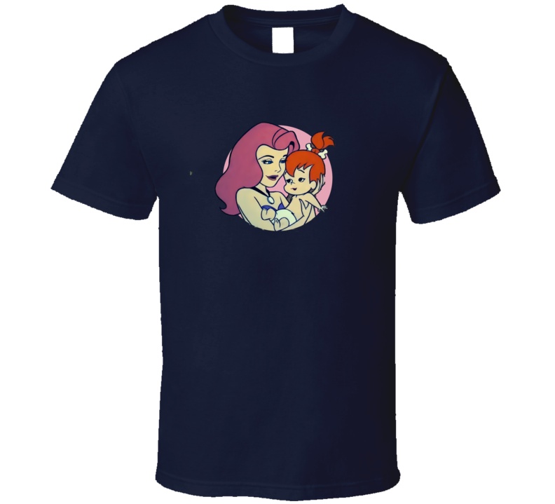 The Flintstone Ann-margret and Pebble Vintage Retro Style T-shirt And Apparel 1