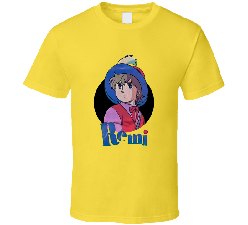 Remi Nobody's Boy Vintage Retro Style T-shirt And Apparel 1