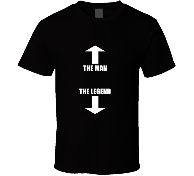 The Man The Legend Funny Joke Vintage Retro Style T-shirt And Apparel 1