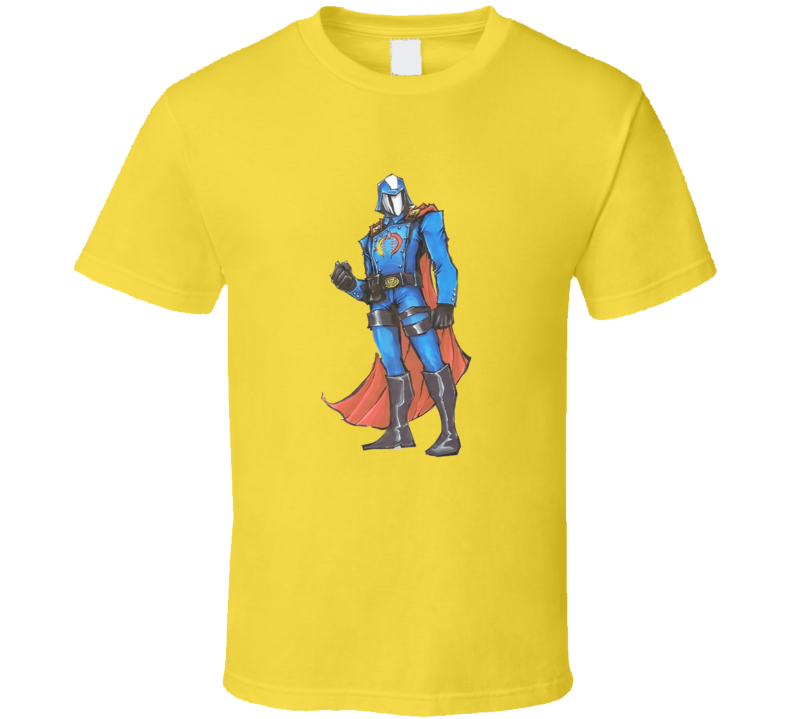 G.i. Joe Cobra Commander Vintage Retro Style T-shirt And Apparel 1