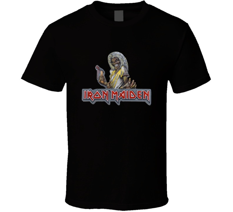 T-shirt et Vêtements Iron Maiden Eddie Killer Style Rétro Vintage 1