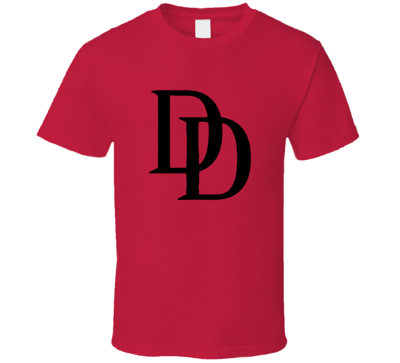 Marvel Daredevil Logo Vintage Retro Style T-shirt And Apparel 1
