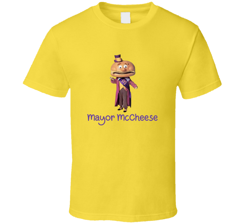 Mcdonald Mayor Mccheese Vintage Retro Style T-shirt And Apparel 1