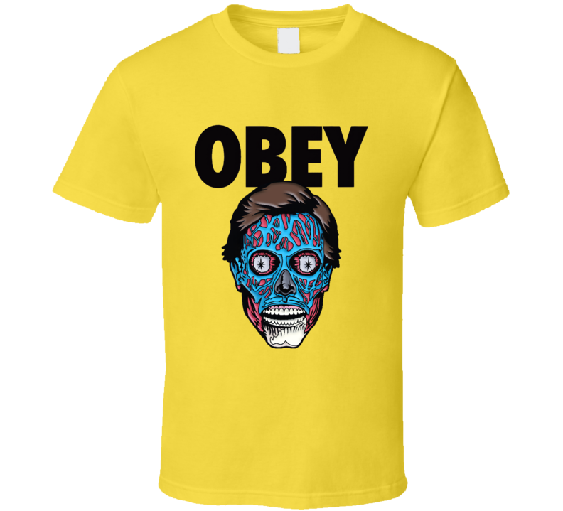They Live Obey Movie Vintage Retro Style T-shirt And Apparel 1