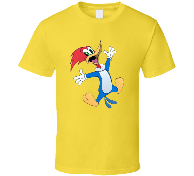 Woody Woodpecker Jumping Vintage Retro Style T-shirt And Apparel T Shirt 1