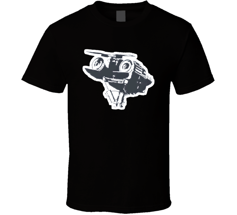 Coeur Circuit Johnny 5 Short Circuit Head Vintage Retro Style T-shirt And Apparel T Shirt 1
