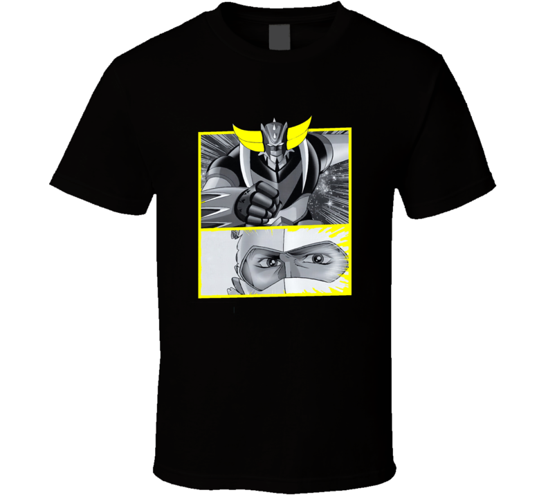Goldorak Actarus Yellow Grendizer Ufo Robot Duke Fleet Vintage Retro Style T-shirt And Apparel T Shirt 1