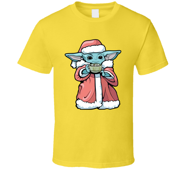 Star Wars The Mandolorian Grogu Christmas Vintage Retro Style T-shirt And Apparel T Shirt 1